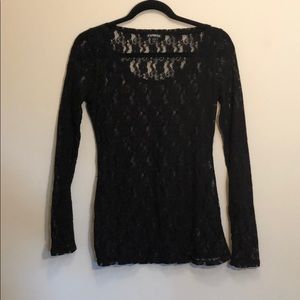 Long Sleeve Lace Shirt